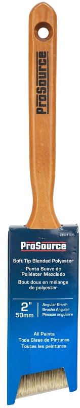 ProSource OR 2172 0200 Angular Sash Pain Wt Brush, 2 in W, Polyester Blend