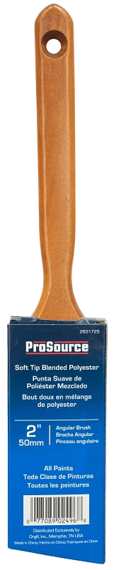ProSource OR 2172 0200 Angular Sash Pain Wt Brush, 2 in W, Polyester Blend