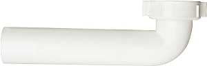 Plumb Pak PP101AW Waste Arm, 1-1/2 in, Direct-Connect, Plastic, White