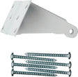 Wright Products V1020RJBWH Repair Jamb Bracket, White, For: V820 Screen Door Closer
