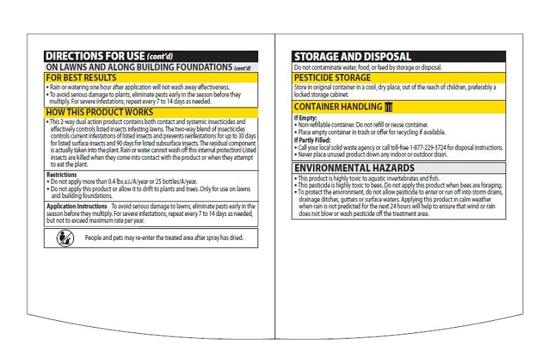 BioAdvanced 700280B Insect Killer, Liquid, Spray Application, Outdoor, 32 oz Sprayer