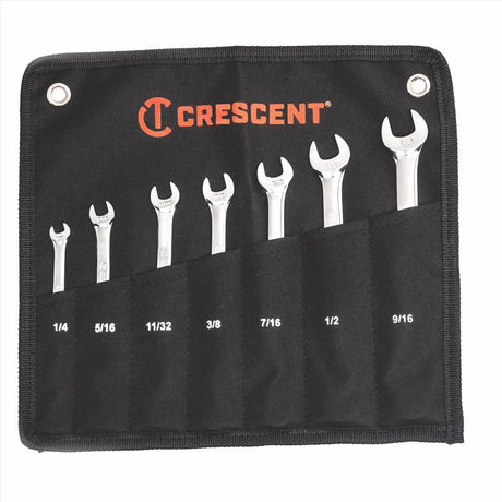 Crescent 12 Point SAE Combination Wrench Set 7 pc