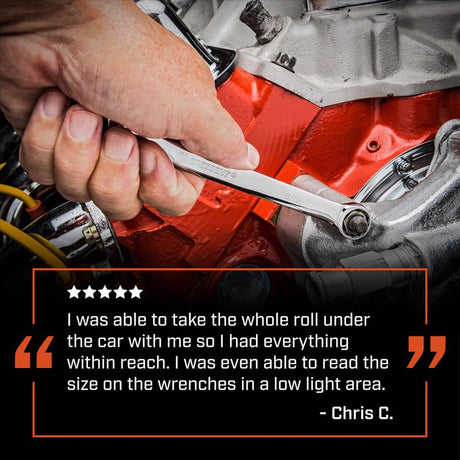 Craftsman 8 ml X 8 ml 12 Point Metric Ratcheting Wrench 4.4 in. L 1 pc