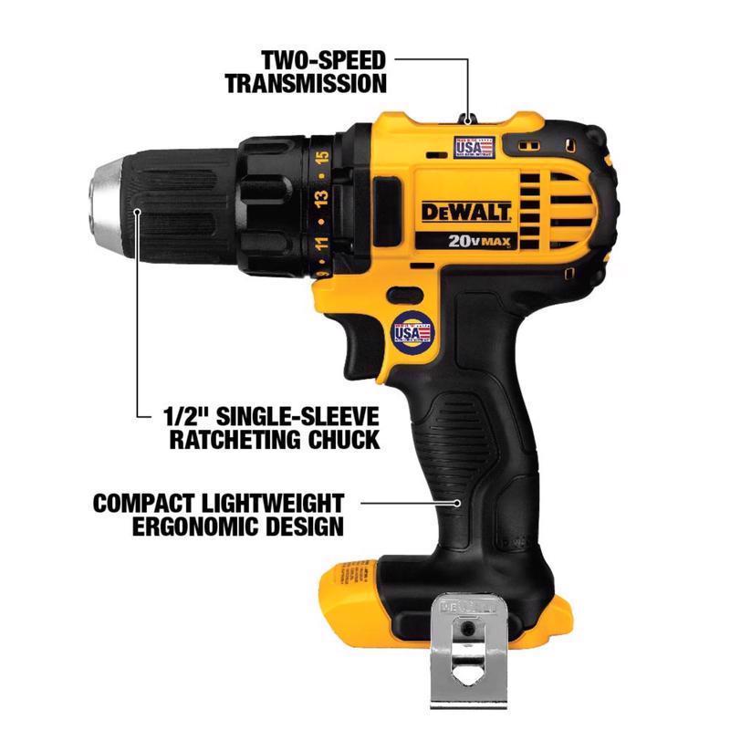 DeWalt 20V MAX Cordless Brushed 7 Tool Combo Kit