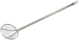 Bayou Classic 0196 Mesh Skimmer, Specifications: 8 in Bowl, Nickel