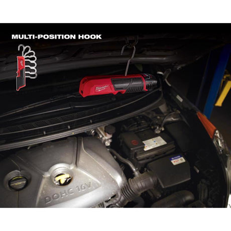 Milwaukee M12 220 lm Black/Red LED Stick Light