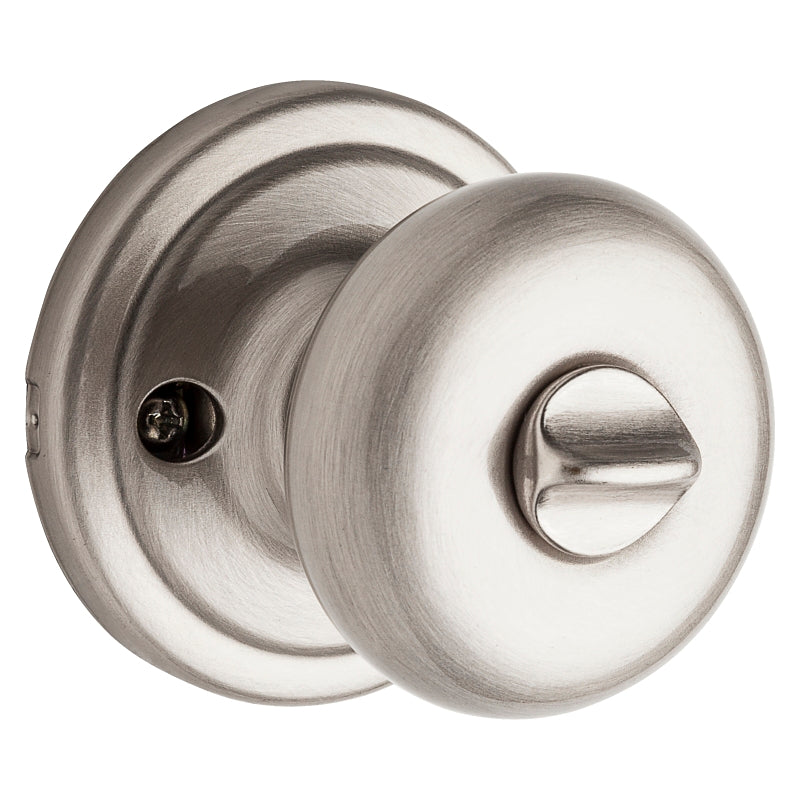 Kwikset Signature Series 740H15SMT6AL/RCS Keyed Entry Knob, Steel, Satin Nickel
