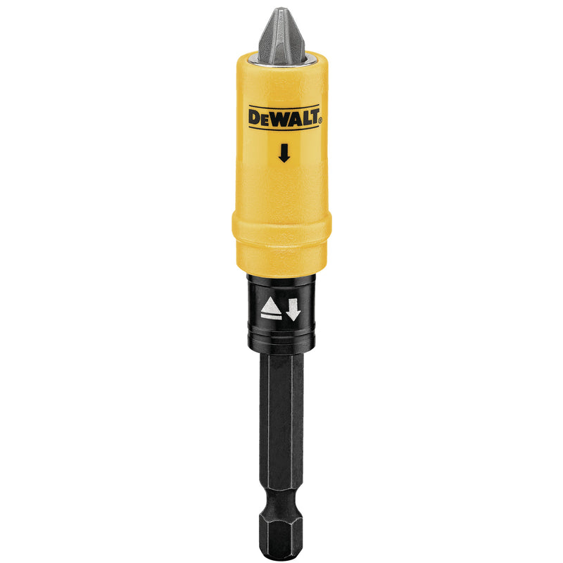 DeWalt Max Fit Phillips #2 Screw Lock Bit and Holder Set S2 Tool Steel 4 pc, Pack of 3