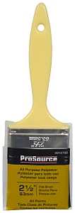 ProSource OR 110025 0250 Flat Pain Wt Brush, 2-1/2 in W, Flat Sash, Polyester