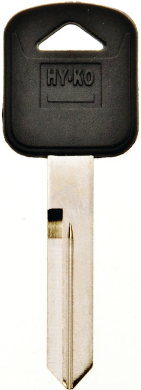 Hy-Ko 12005H75 Key Blank, Brass, Nickel, For: Ford Vehicle Locks, Black, Pack of 5