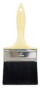 ProSource OR 110040 0400 Flat Pain Wt Brush, 4 in W, Flat Sash, Polyester