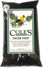 Cole's NI05 Straight Bird Seed, 5 lb Bag, Ingredients: 100% Niger Seed, Corn, Oats, Peanut Butter, Peanuts