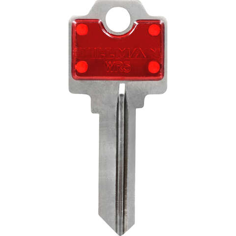 HILLMAN ColorPlus Traditional Key House/Office Key Blank Single, Pack of 5