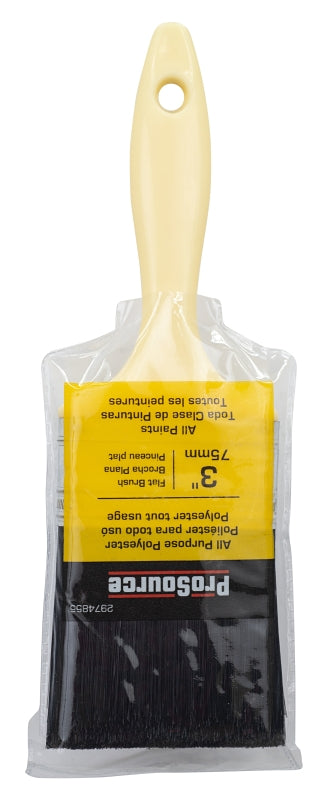 ProSource OR 3175 0300 Pain Wt Brush, 3in W, Flat sash, Polyester
