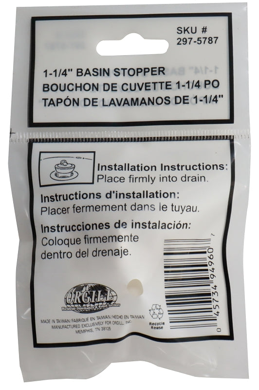 ProSource PMB-105 Drain Stopper