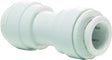 John Guest PP0412WP Pipe Union Connector, 3/8 in, Polypropylene, 60 to 150 psi Pressure