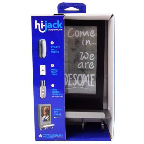 Hi-Jack 9.5 in. H X 6 in. W X 3 in. L Bronze Metal/Wood Decor/Frame/Key Holder