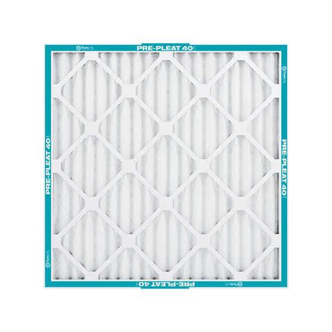 Flanders Pre-pleat 24 in. W X 24 in. H X 2 in. D Synthetic 10 MERV Pleated Air Filter 1 pk, Pack of 12