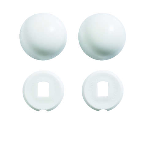 Kohler Toilet Bolt Caps White Plastic