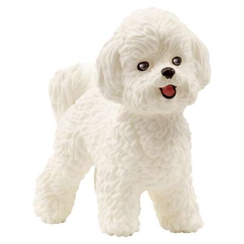 Schleich Bichon Frise Dog Figurine White 1 pc, Pack of 5
