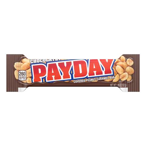 PayDay Caramel/Chocolatey/Peanut Candy Bar 1.85 oz, Pack of 24