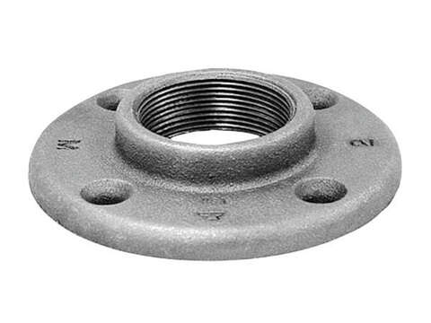 Anvil 3/4 in. FPT Black Malleable Iron Floor Flange