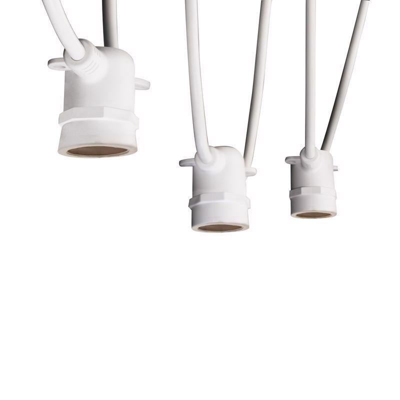 Feit LED Mix N Match Socket String Light Strand Clear 10 ft. 5 lights