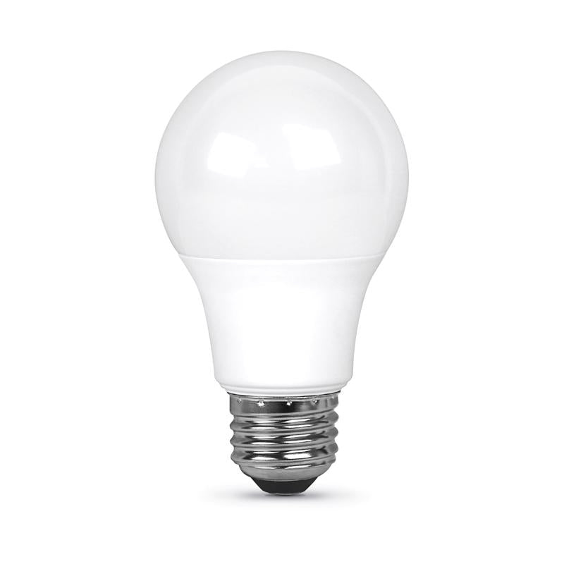 Feit A19 E26 (Medium) LED Bulb Soft White 25 Watt Equivalence 4 pk