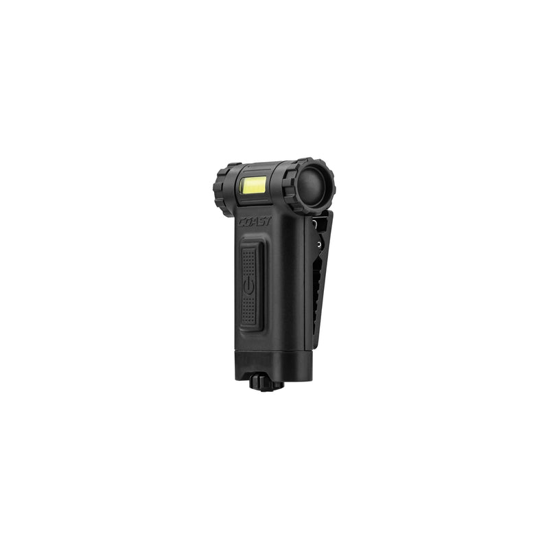 Coast HX4 80 lm Black LED COB Clip Light AAA Battery
