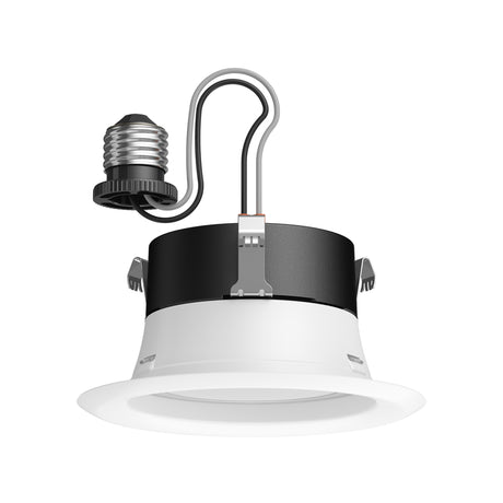 Philips Hue White 4 in. W LED Smart-Enabled Retrofit Kit 9.5 W