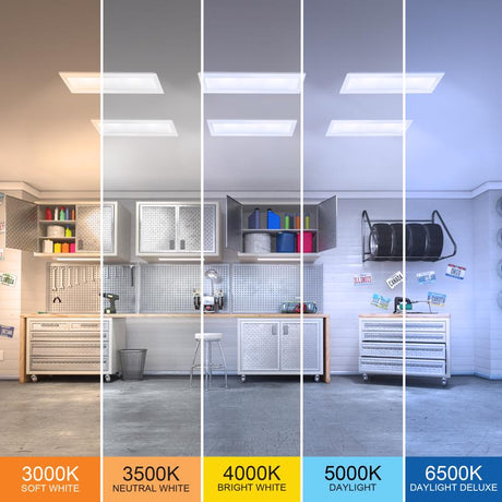 Feit EDGELIT 1 in. H X 6 in. W X 24 in. L White LED Flat Panel Light Fixture