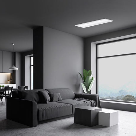 Feit EDGELIT 1 in. H X 6 in. W X 24 in. L White LED Flat Panel Light Fixture