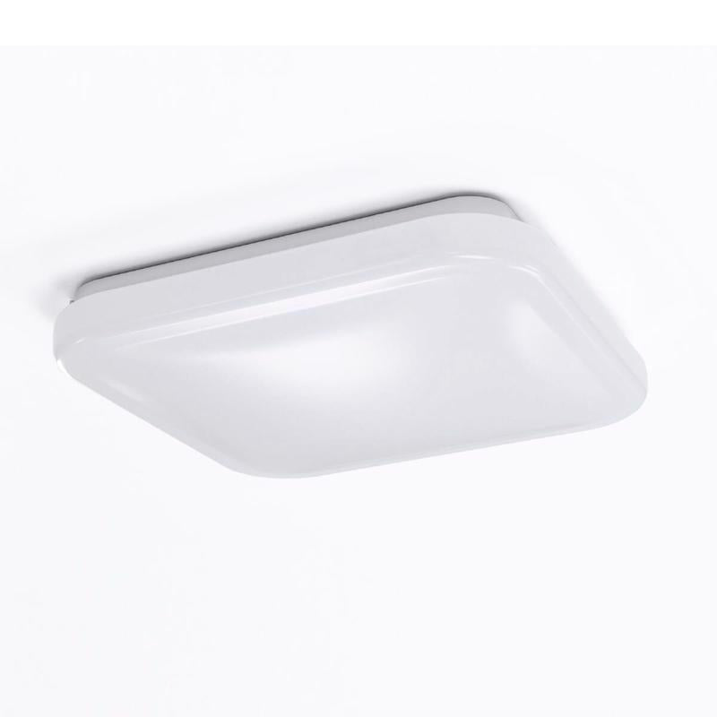 Feit LED 2.5 in. H X 12 in. W X 12 in. L Aluminum White LED Ceiling Light Fixture