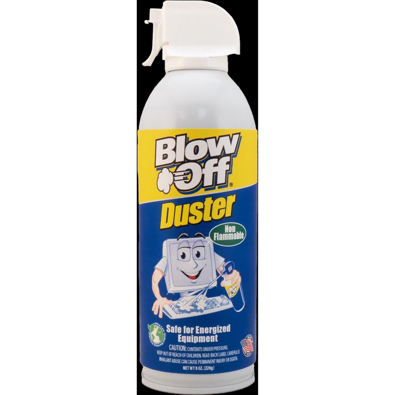 Blow Off 1234ZE Canned Air 8 oz, Pack of 12