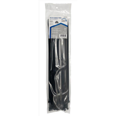 Home Plus 14.5 in. L Black Cable Tie 100 pk