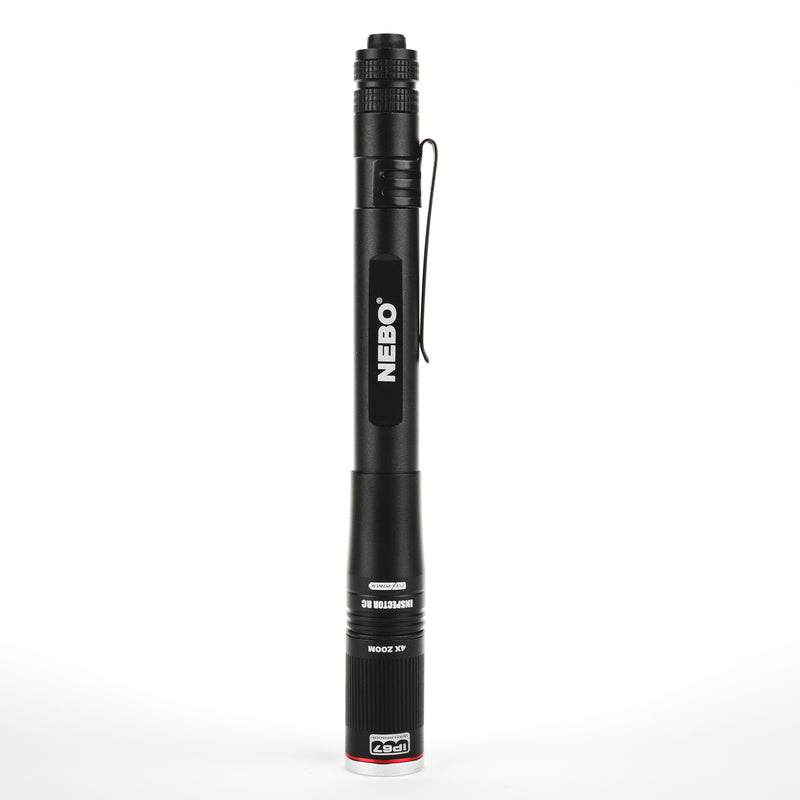 NEBO Inspector RC 360 lm Black LED Pen Light AAA Battery