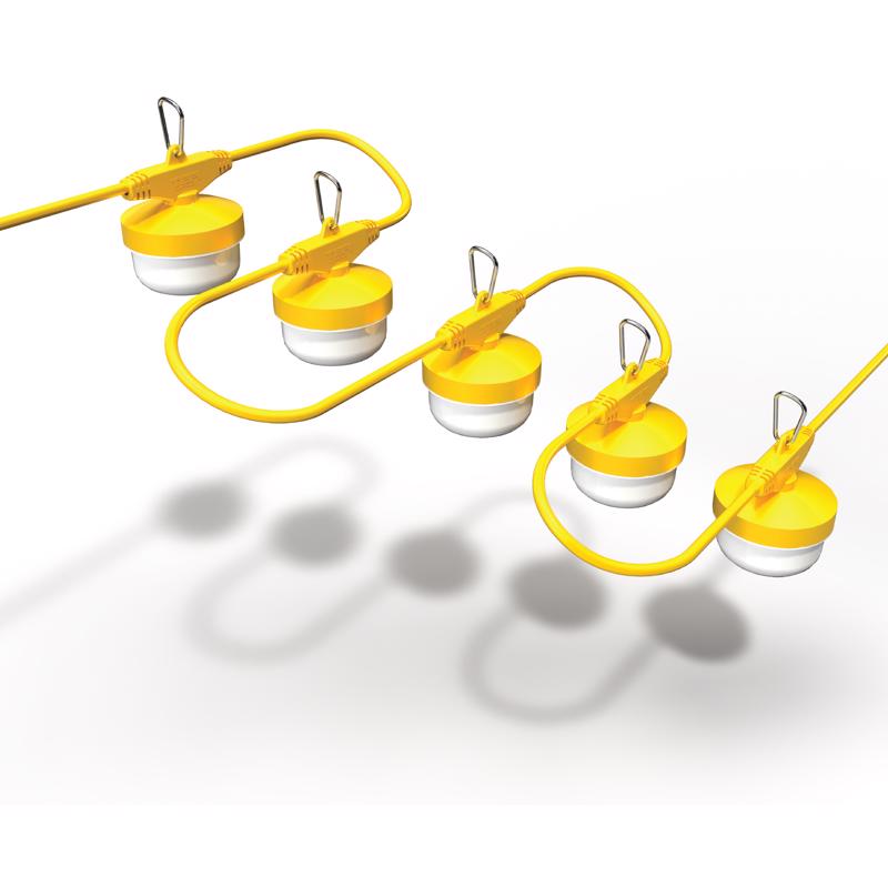 Feit Pro Series 8000 lm LED Corded String/Linkable Work Light