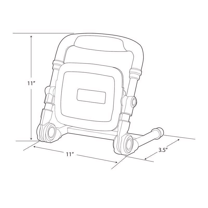 Feit Pro Series 5000 lm LED Corded Stand (H or Scissor) Work Light