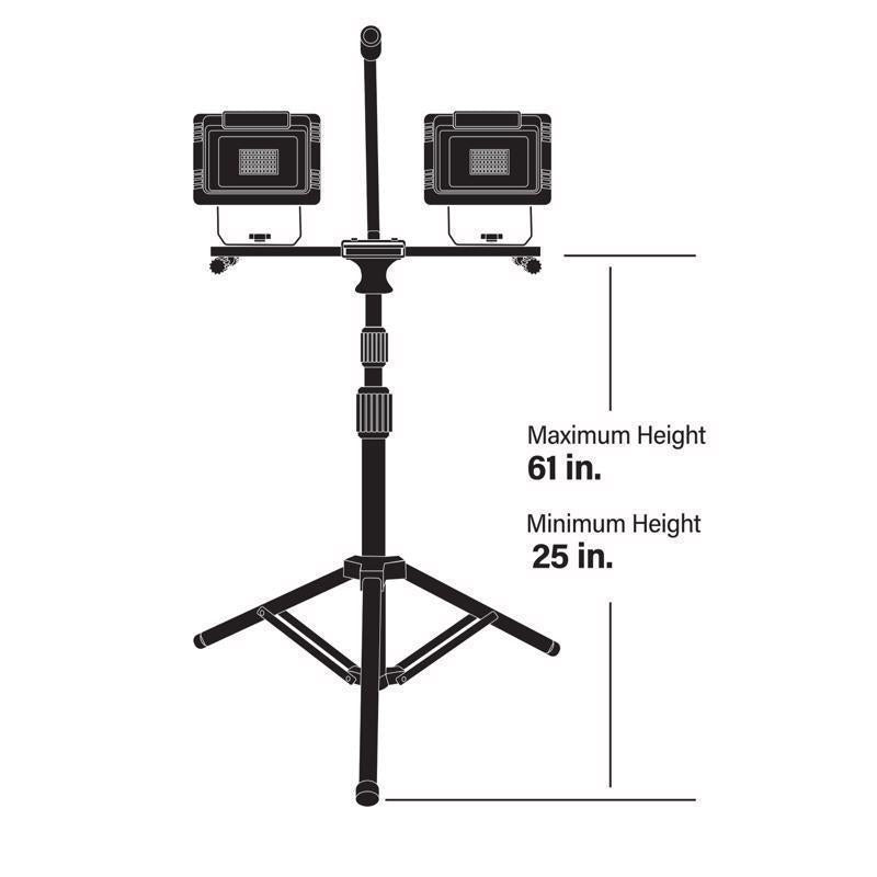 Feit Pro Series 12000 lm LED Corded Tripod Work Light