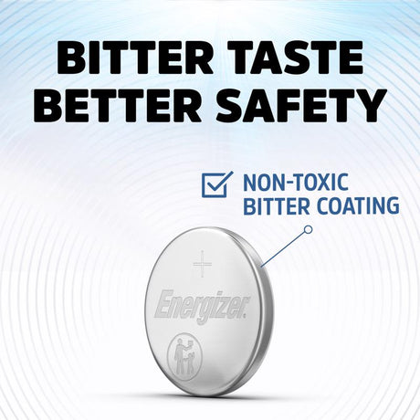 Energizer Lithium 2025 3 V 0.2 mAh Button Cell Battery 2025BP-4 4 pk