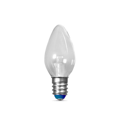 Feit C7 E12 (Candelabra) LED Bulb Blue 0.5 Watt Equivalence 2 pk