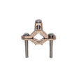 Sigma Engineered Solutions ProConnex 1/2 - 1 in. Copper Alloy Ground Clamp for Direct Burial 1 pk