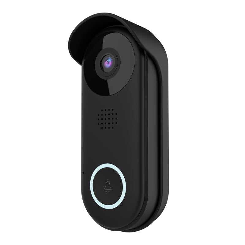 Feit Smart Home Black Plastic Wired Smart-Enabled Video Doorbell