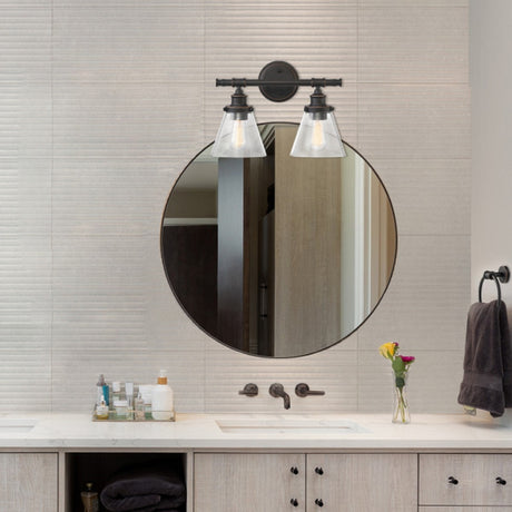 Globe Electric Parker 2-Light Oil Rubbed Bronze Wall Sconce