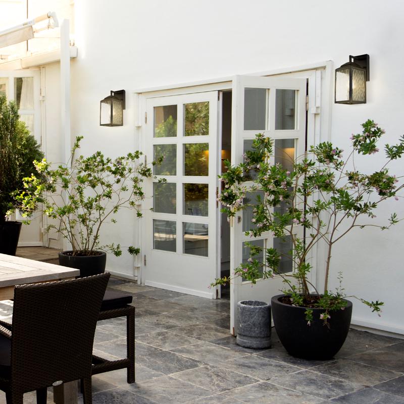 Globe Electric Miller 1-Light Black Downlight Wall Sconce