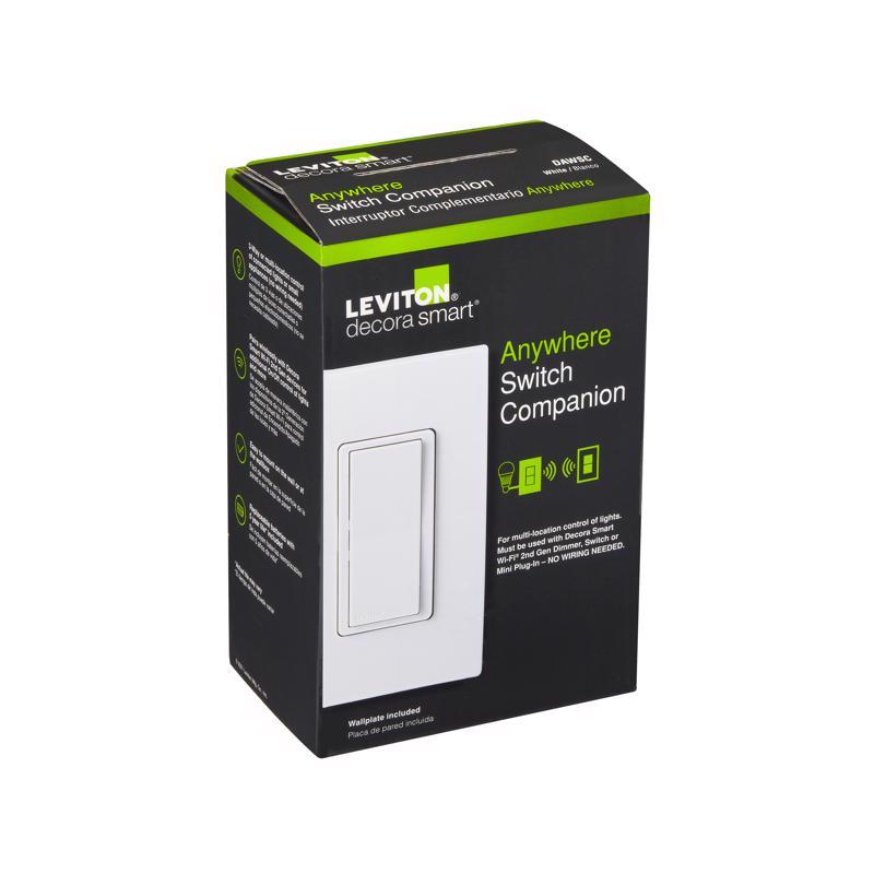 Leviton Decora 3-Way WiFi Smart-Enabled Switch White 1 pk