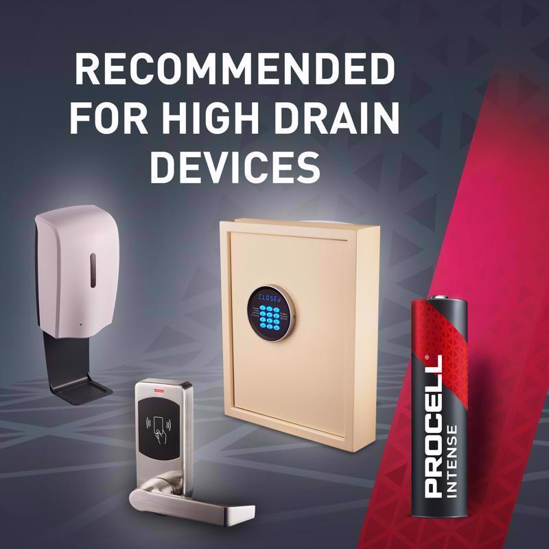 Procell Intense Alkaline D 1.5 V 15.66 mAh Primary Battery PX1300 12 pk