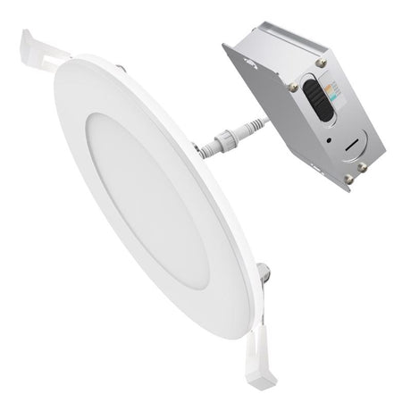 Feit LED Retrofits White 5 in. W Aluminum LED Canless Recessed Downlight 14 W