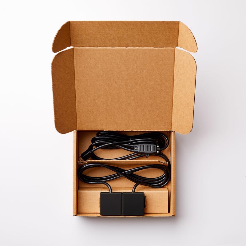 Charg Indoor 10 ft. L Black Extension Cord 14/3 SJTOW