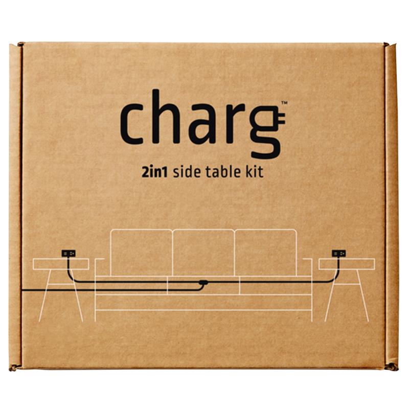 Charg Indoor 10 ft. L Black Extension Cord 14/3 SJTOW